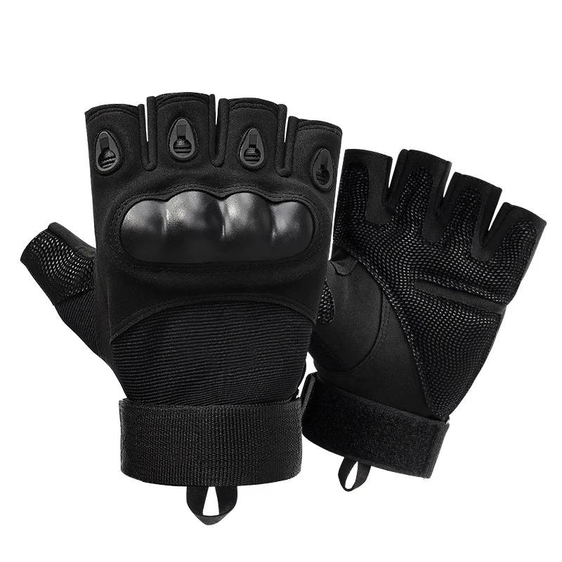Outdoor Sports Half-Finger Protection Gloves For Men And Women, Cycling Training, Durable, Anti-Slip Gloves