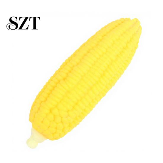 Corn Sensory Toy Simulated Squeeze Realistic Fake Stress Relief Office Desk Stretchy TPR Fidget Party Favors Slow Rebound