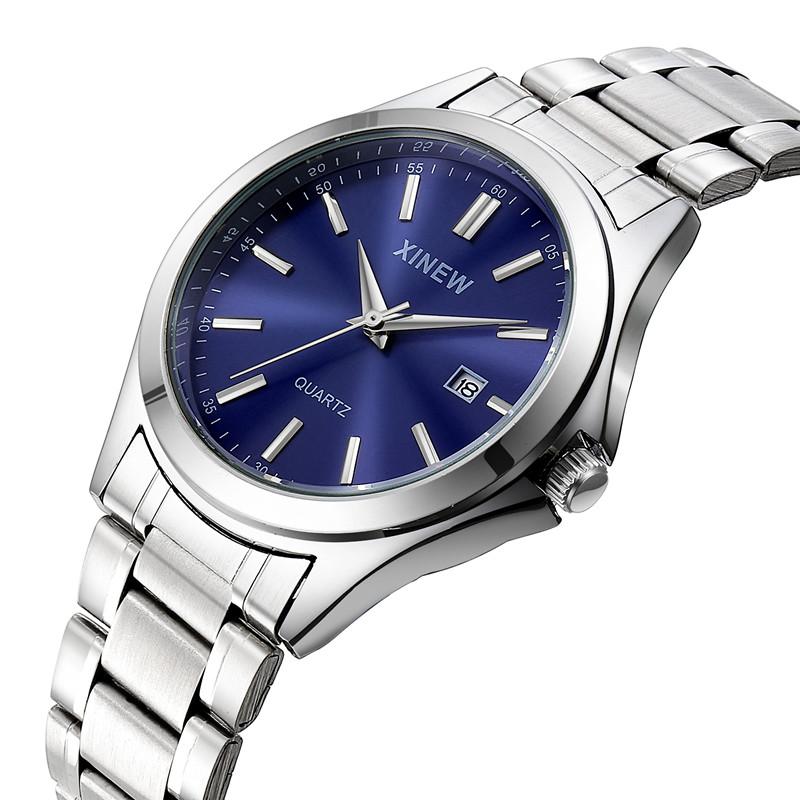 Reloj Hombre XINEW Brand Boys Watches Men Students Fashion Nylon Band Gifts Date Quartz Watch Relogio Masculino Montre Homme