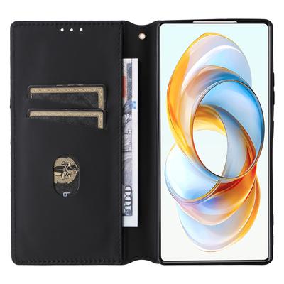 Для ZTE nubia Z70S Ultra 5G/nubia Z70 Ultra 5G Чехол-кошелек Кожаный чехол для телефона с ромбовидным тиснением