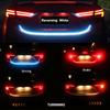 Car Rear Trunk Tail Light Dynamic Reverse Warning LED Strip 12v Auto Additional Brake Turn Signal Lamp