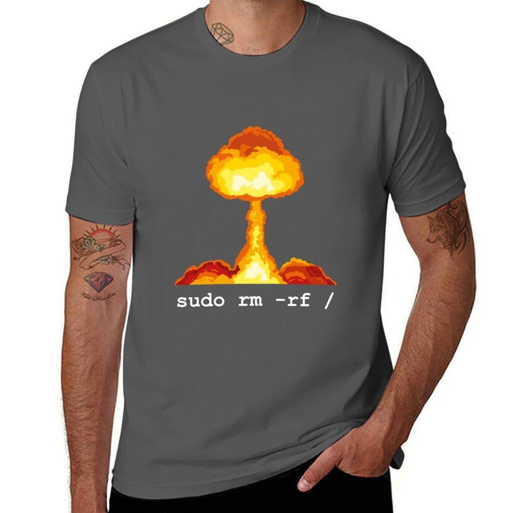 Linux  Funny Linux ComUnisexd Sudo RM RF for Unisex Unisex Linux TShirt Daily Wear Print TShirt
