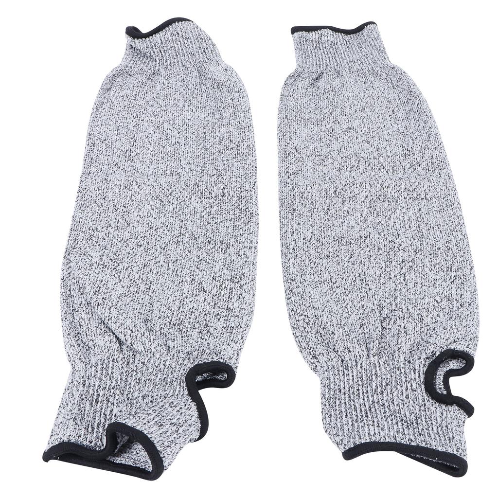 1 Pair 45cm Arm Protection Sleeve 5 Protection Grade Cut Resistant Safety Arm Guard for Garden