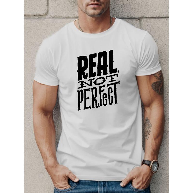 Европейский размер PEAL NOT PERFECL Мужская футболка с коротким рукавом Летняя футболка Топ