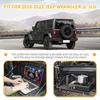 Car Tailgate Storage Bracket Foldable Table Board Rack Shelf  For Jeep Wrangler JL 2018 Up Metal Car Accessories  