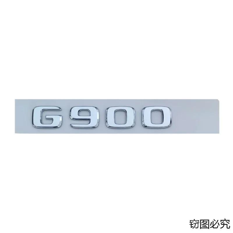 CWDRF1 ABS Letter Emblem Car Sticker Auto Body Rear Trunk Tail Decal Badge for Mercedes Benz G700 G800 G900 900 800 700