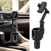 Eco Friendly Car Cup Holder 360 Degree Rotation Convenient Car Cup Holder with Phone Mount