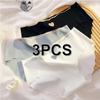 3-pack Mid-rise Plus-size Pure Cotton Sexy Panties for Women