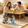 Pet Water Bowl Stand Auto Refill Drinking Dispenser for Cat Small Dog Leak proof Self Filling Feeder Indoor Outdoor Balcony