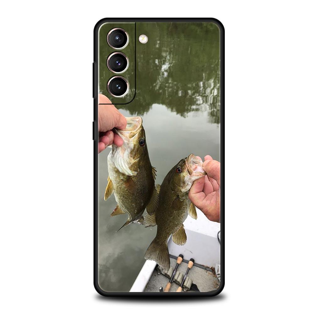 Рыбалка Чехол для телефона Для Samsung Galaxy S24 S23 S22 S20 Ultra S21 FE 5G S10 S9 Plus S10E S8 Мягкий силиконовый чехол