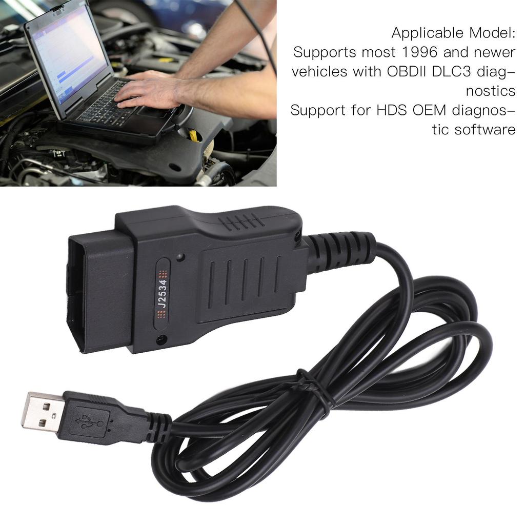 Для HDS диагностический кабель активный тест многоязычный портативный автомобильный диагностический кабель для Windows XP SP3