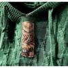 Свитер в винтажном стиле с цветовыми блоками для женщин, зимний, повседневный, свободный, с капюшоном, длинными рукавами, на шнурке