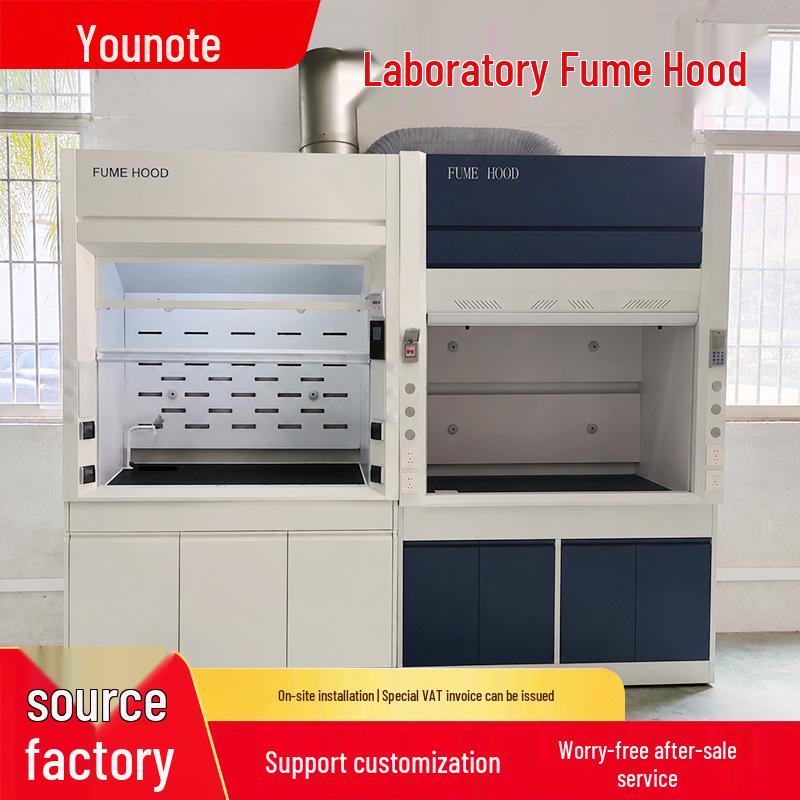 Steel Floor-Standing Fume Hood with Ventilation System & Acid-Alkali Resistant Design