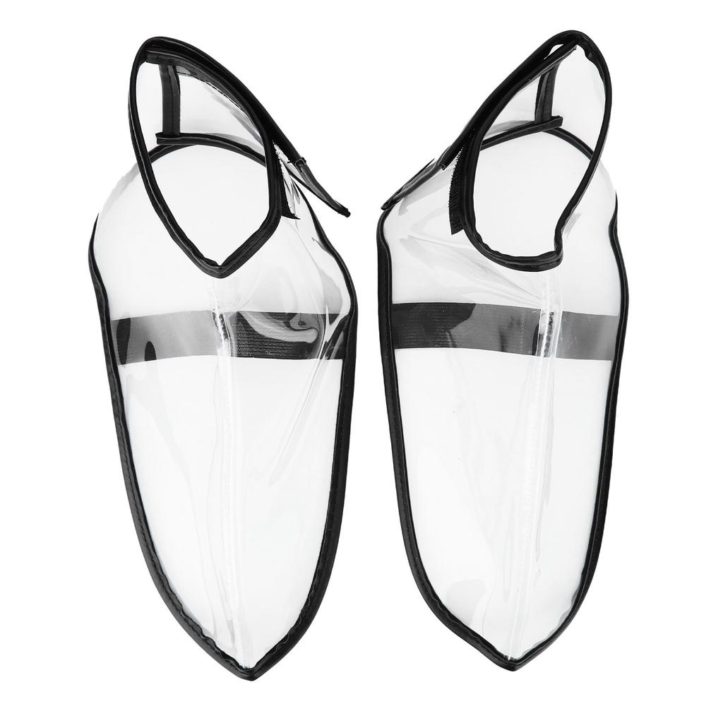 Складной чехол для обуви парикмахера, многоразовый чехол для обуви для салона, прозрачный чехол для обуви для массажных салонов, спа-салонов