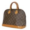 Used LOUIS VUITTON Handbag Alma old type M51130 Monogram Brown Brown Classic