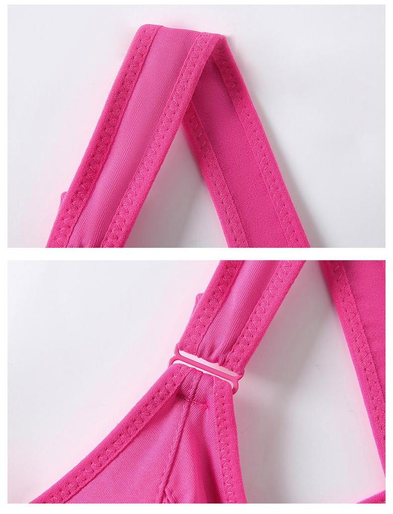 Спортивный бюстгальтер с перекрещенной спинкой на молнии – Женский бесшовный ударопрочный жилет для йоги и бега