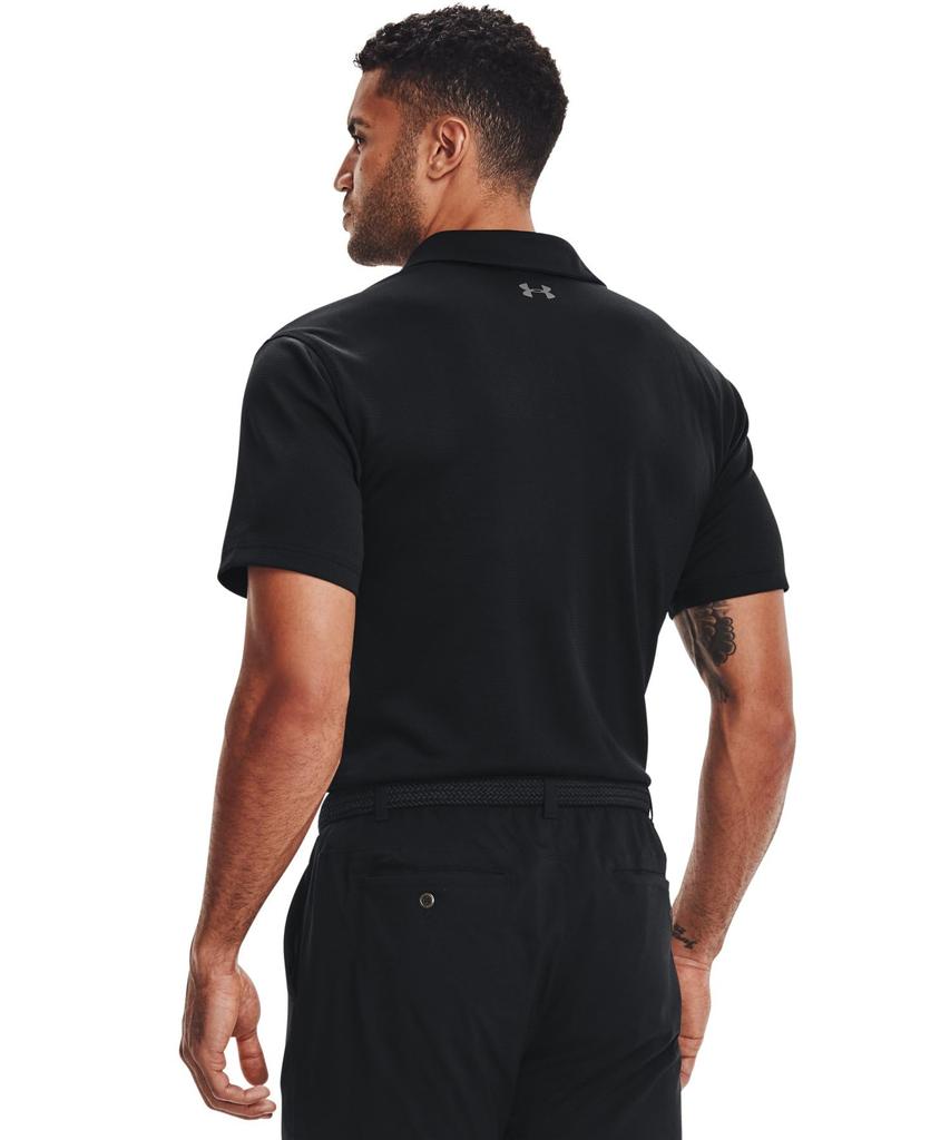 [Under Armor] Рубашка поло Tech Polo (ГольфРубашка поло) 1290140 Мужская BLKGPHGPH Япония LG (Эквивалент японского размера L)