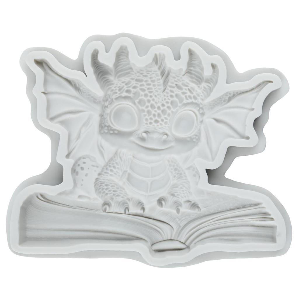 Cartoon Dragon Silicone Molds Animal Dragon Fondant Mold Cake Decorating Tools Cupcake Topper Chocolate Candy Craft Gum Paste Polymer Clay