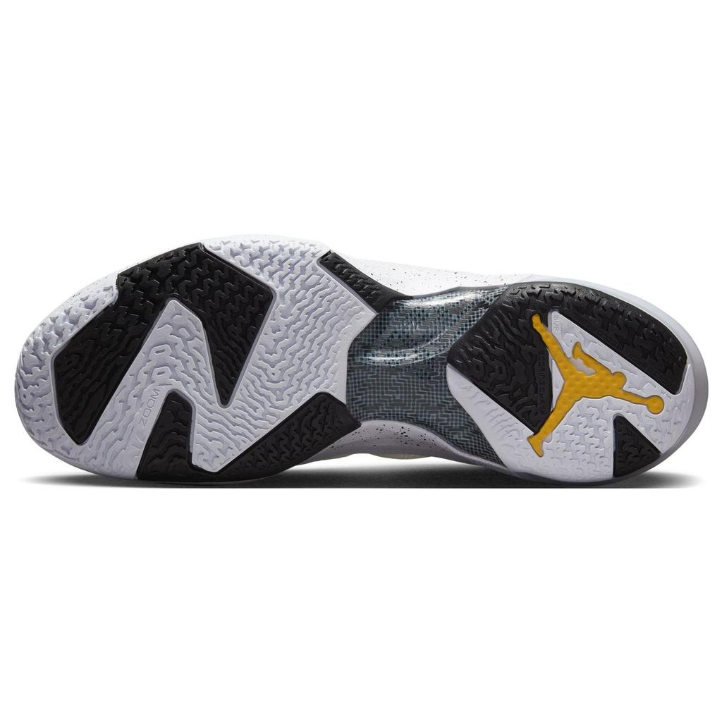 Мужские кроссовки Air Jordan 37 PF Oreo Белый Черный Цитрусовый DV0747-108