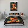 "Whimsical fox's forest glow" Bedding sets Duvet covers Pillowcases(1* Duvet Cover 2* Pillowcases without duvet insert)
