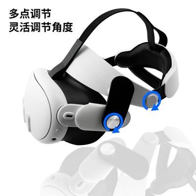 Регулируемый элитный ремешок для VR-гарнитуры Снижает давление на голову M084 Сменный ремешок-оголовье Улучшенная поддержка для Meta Quest 3