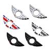 2Pcs  For Mini Cooper R50 R52 R53 R55 R56 R57 R58 R59 R60 R61  Car Door Pin Lock Cover Stickers Case Decor Car Accessories