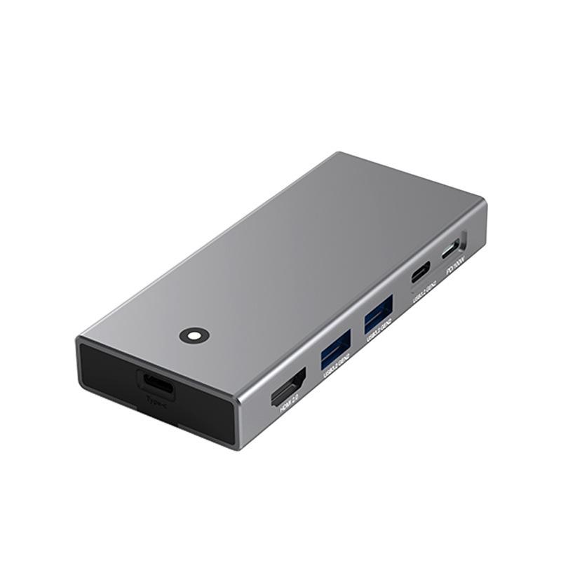 Док-станция Type-C M2 с двойным протоколом, HDMI 2.0 и USB-хабом для расширения ноутбука