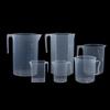200/250/500/1000/1500/2000Ml Plastic Measuring Cup Jug Pour Spout Surface Kitche