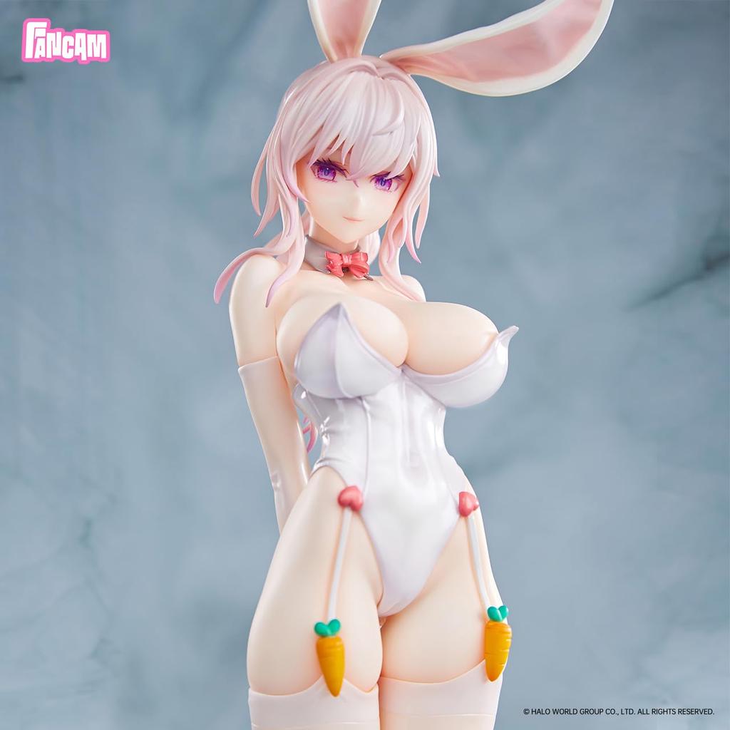 Bunny Girls White Scale PVC ABS Painted Finished Figure Ver. 1/6 &