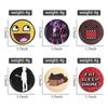 Cartoon Tinplate Pins Game Character Cat Box Anime Fans Music Band Brooches Lapel Badges Clothes Funny Jewelry Gift for Friends