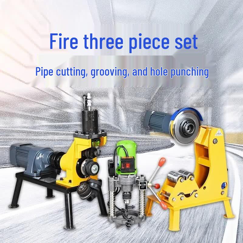 Fire Pipe Grooving Machine