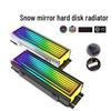 Радиатор M.2 SSD Snow Mirror с ARGB-лентой и RGB-синхронизацией
