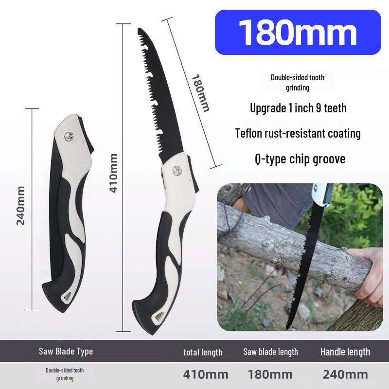 Многофункциональная складная ручная пила для быстрой валки и обрезки деревьев