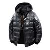 Men's American Thickened Warm Loose Removable Cap Double-sided Hooded Cotton Jacket