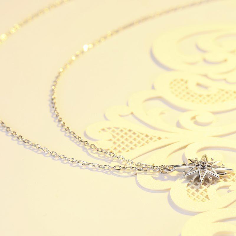 Ювелирные изделия Звезда Ожерелье Модные ювелирные изделия Легкие Роскошные Темпераментные аксессуары Корейская версия Подвеска ins