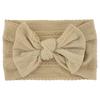 Baby Girls Bow Headbands, Soft Elastic Nylon Hairbands for Infants Toddlers