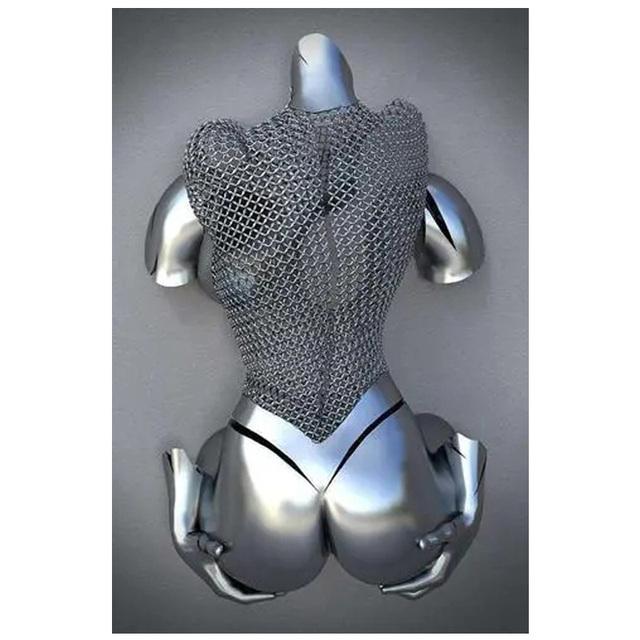 Современная металлическая фигурка, статуя, переплетение души, художественная роспись на холсте, абстрактная романтическая печать плакатов, настенная картина, декор комнаты, без рамки