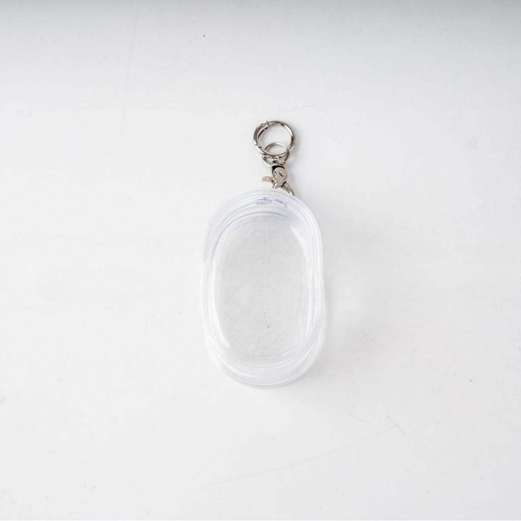 Jewelry Organizer Transparent Storage Box Data Line Bag Storage Case Thicken Wallet Cute Doll Bag Organization