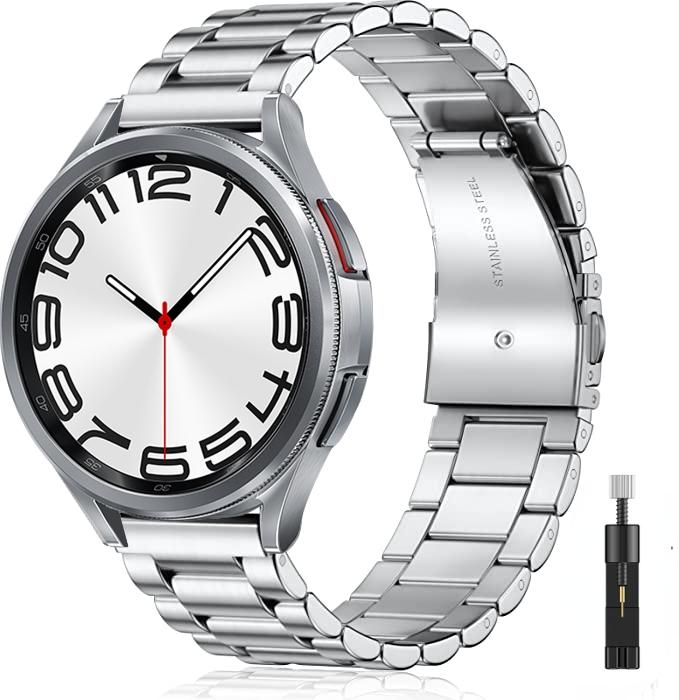 22 мм 20 мм Металлический ремешок для Samsung Galaxy Watch 6/5/4/3 Classic Huawei Watch 4 Pro/GT4/3/2e Браслет Ремень Amazfit GTR 4/GTS Ремешок