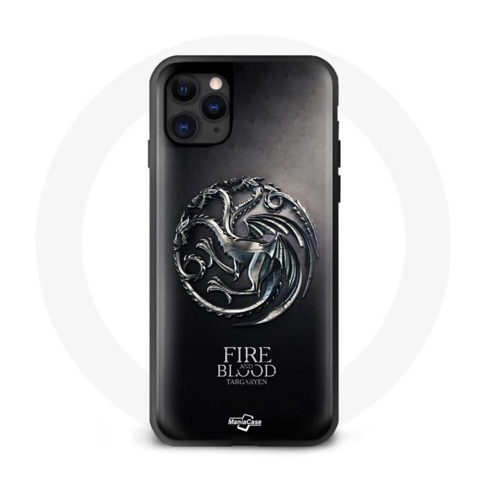 Coque - Game Of Thrones - Iphone 12 mini - Souple - Noir - Mixte