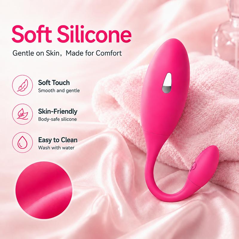 LEVETT 9 Modes Electric Shock Vaginal Vibrator for Women Wearable Couples APP Remote Control G Spot Clit Egg Adult Femme Sex Toy