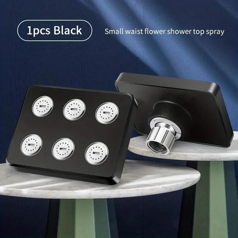 Top Spray Shower Head High Pressure Rotatable Supercharged Wall-Mounted Showerhead Upgrade Your Bathroom Accessories