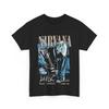 Nirvana Kurt Cobain T-Shirt 90s Rock Band Vintage Black Size S-4XL