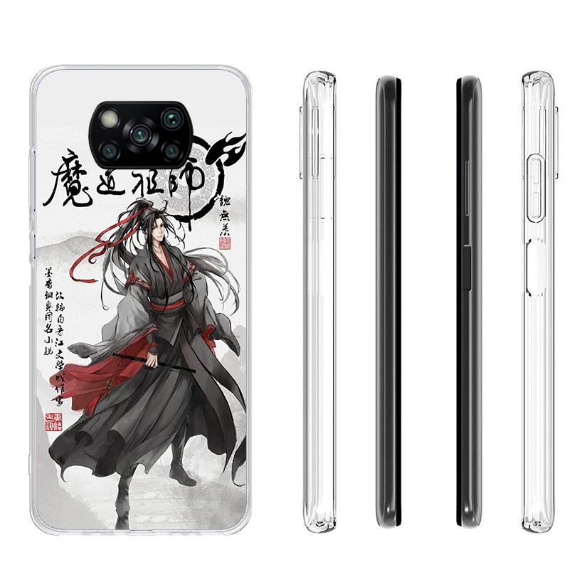 Anime Mo Dao Zu Shi Phnoe Case for Xiaomi Poco X5 X6 X7 Pro X4 Gt F7 Ultra M8 M7 Redmi 15C 15 13C 13 12C 12 Unique Cover Coque P