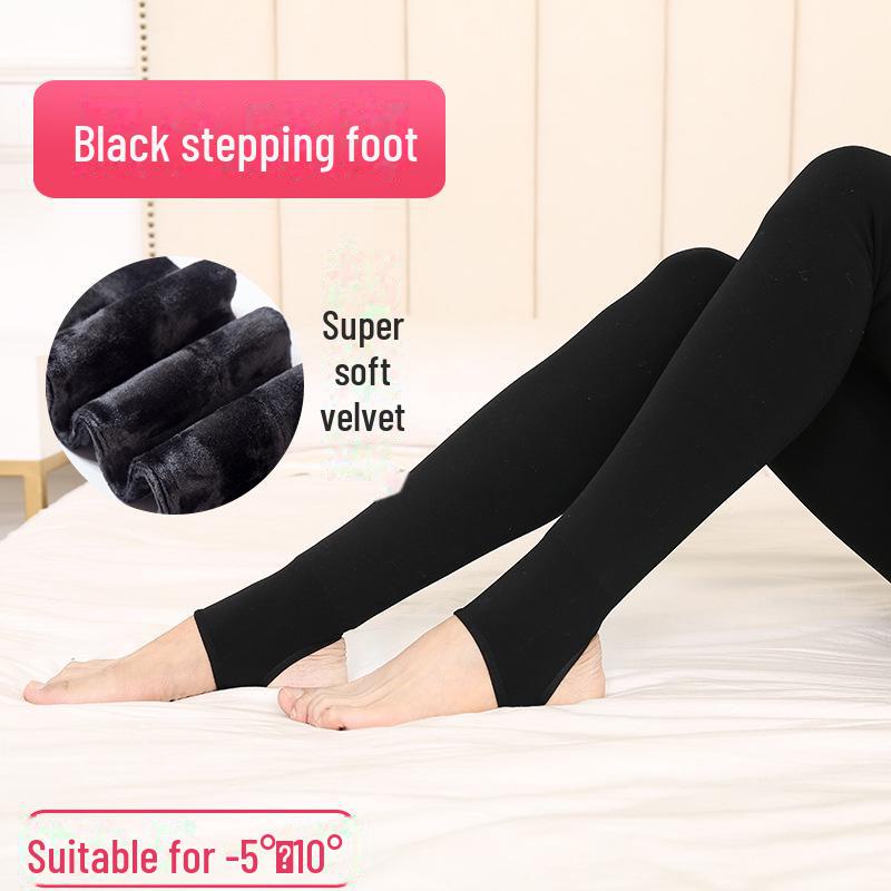 Колготки женские утолщенные Spring Velvet - Мягкая маска из норки, теплые, эффект голых ног