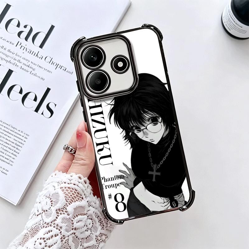 Чехол для телефона Hunter X-Hunters Shizuku с покрытием для Xiaomi Redmi Note 14 15 Pro Plus 13 12 11 11S 11T 10 9S 9 5G Противоударный с Airbag C
