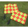 1PCS Soccer Referee Flag Fair Play Sports Match Football Linesman Flags  Referee Equipment Linesman Flag Soccer