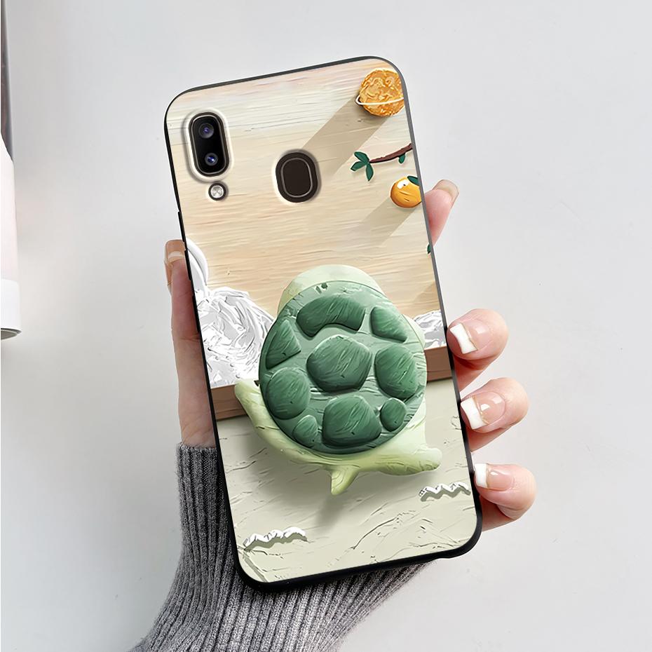 Чехол для Samsung Galaxy A20 A20e A20s Стильный Расписной Мягкий ТПУ Чехол для Телефона для Samsung A20 A 20 20s 20e A205 A202 A207 Обложка