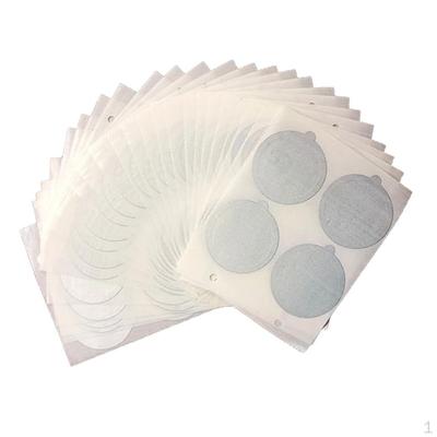 100шт одиночные многоразовые чашки фильтруют алюминиевые крышки для эспрессо для кофеварок