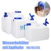 10/15/23L Portable Outdoor Camping Car Water Carrier Bucket Canister Storage Container Hiking Travel with Handle Water Tap